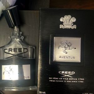 Empty creed aventus bottle